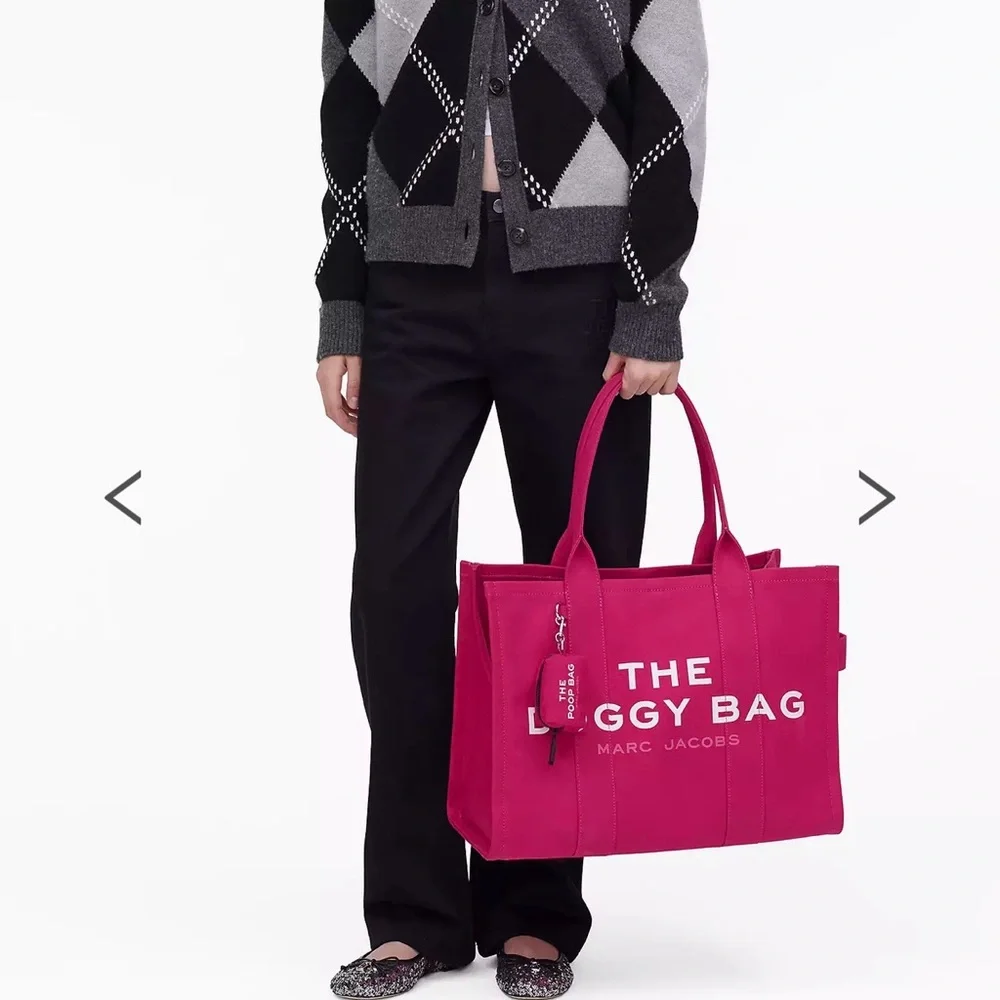 NWT Marc Jacobs The Doggy Bag raspberry pink - Picture 9 of 9